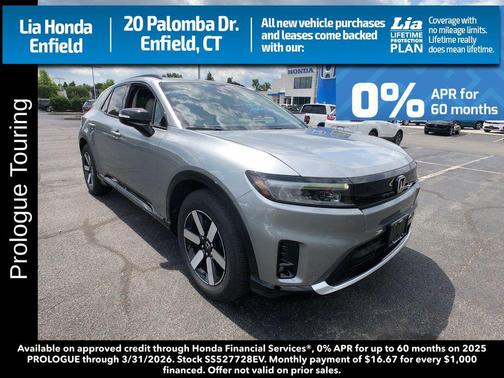 Mercury Silver Metallic 2025 Honda Prologue Touring