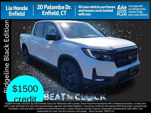 2026 Honda Ridgeline Black