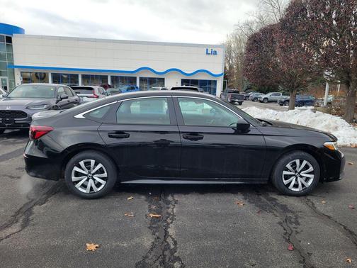 CRYSTAL BLACK 2026 Honda Civic LX