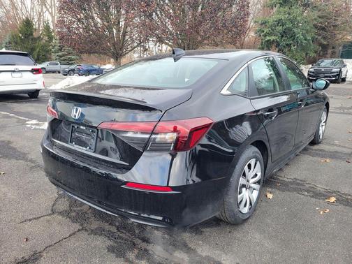 CRYSTAL BLACK 2026 Honda Civic LX