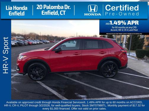 2025 Honda HR-V AWD Sport
