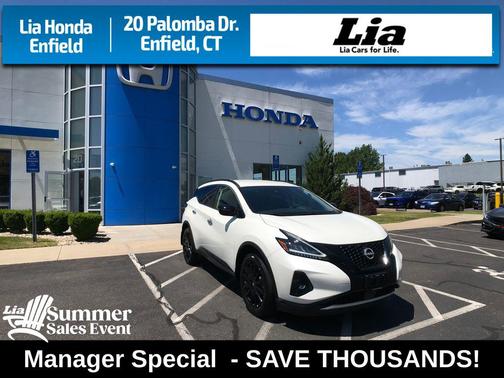 Pearl White Tricoat 2024 Nissan Murano SV Intelligent AWD