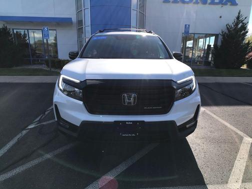 PLATINUM WHITE 2024 Honda Passport AWD Black
