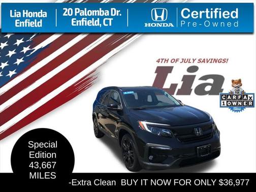 2022 Honda Pilot AWD Special Edition