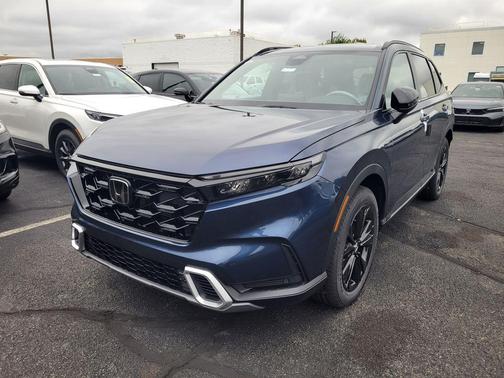 Canyon River Blue Metallic 2026 Honda CR-V Hybrid Sport Touring AWD