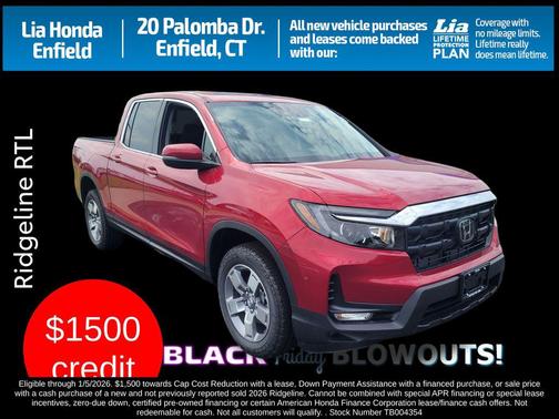 2026 Honda Ridgeline RTL