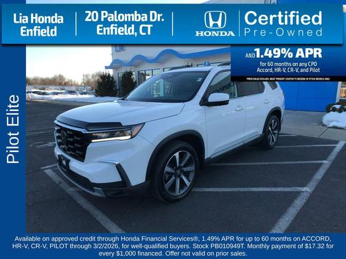 2023 Honda Pilot AWD Elite
