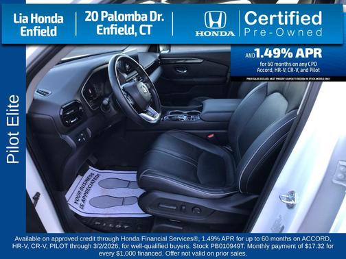 2023 Honda Pilot AWD Elite