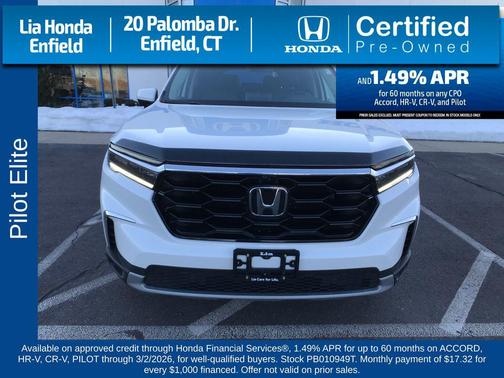 2023 Honda Pilot AWD Elite