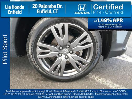 2022 Honda Pilot AWD Sport