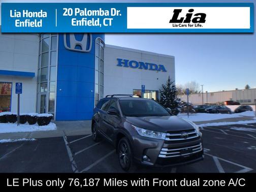 2019 Toyota Highlander LE Plus