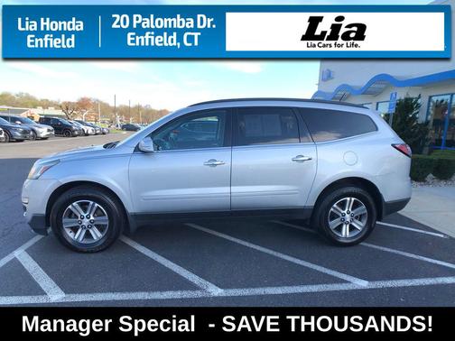 Silver Ice Metallic 2016 Chevrolet Traverse 1LT