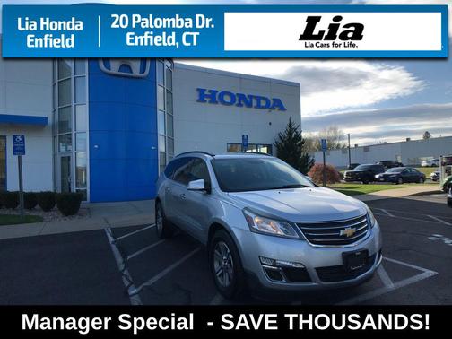 Silver Ice Metallic 2016 Chevrolet Traverse 1LT