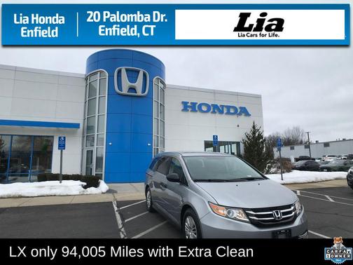 Lunar Silver Metallic 2016 Honda Odyssey LX