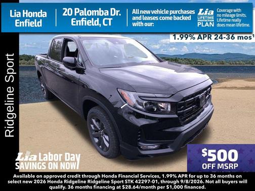 NH-731P/CRYSTAL BL 2026 Honda Ridgeline Sport