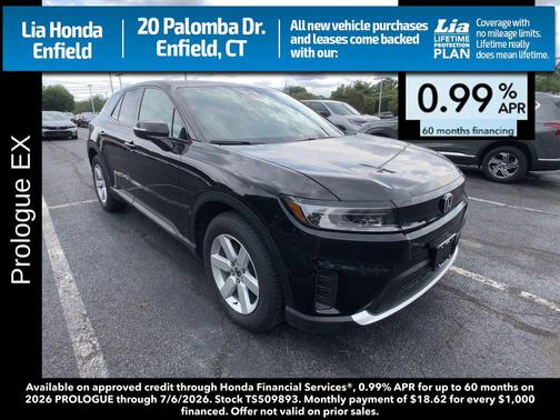 8555/RAVEN BLACK 2026 Honda Prologue EX