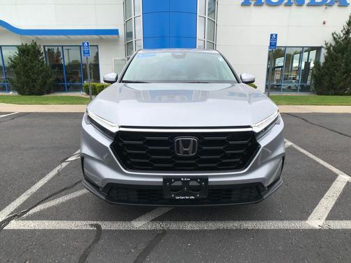 Lunar Silver Metallic 2024 Honda CR-V EX AWD