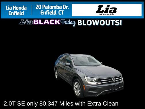 2018 Volkswagen Tiguan 2.0T SE 4MOTION