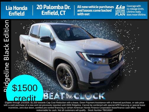 2026 Honda Ridgeline Black
