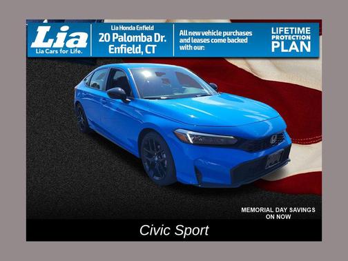 Boost Blue Pearl 2026 Honda Civic Sport