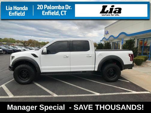 OXFORD WHITE 2019 Ford F-150 Raptor