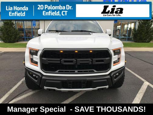 OXFORD WHITE 2019 Ford F-150 Raptor