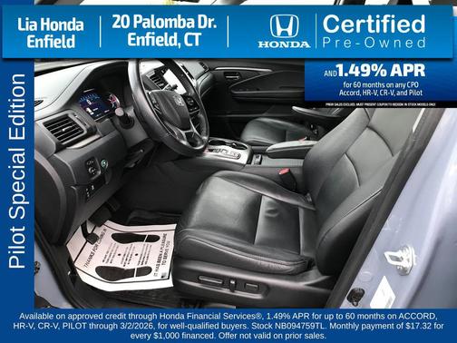 2022 Honda Pilot AWD Special Edition