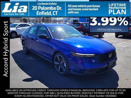 2025 Honda Accord Hybrid Base