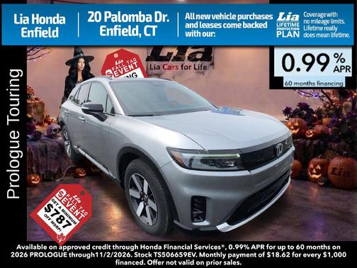 Mercury Silver Metallic 2026 Honda Prologue Touring
