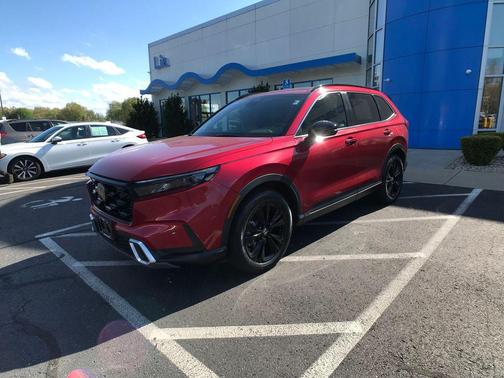 RADIANT RED 2023 Honda CR-V Hybrid Sport Touring AWD