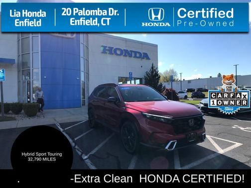 RADIANT RED 2023 Honda CR-V Hybrid Sport Touring AWD