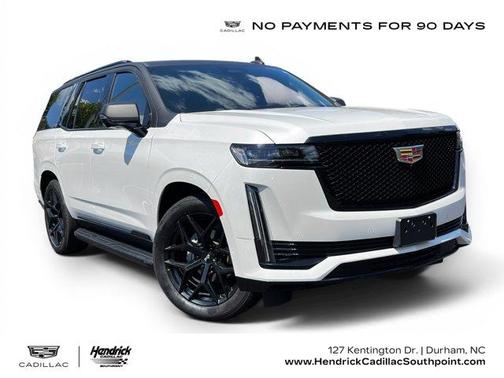 Crystal White Tri-Coat 2021 Cadillac Escalade Sport
