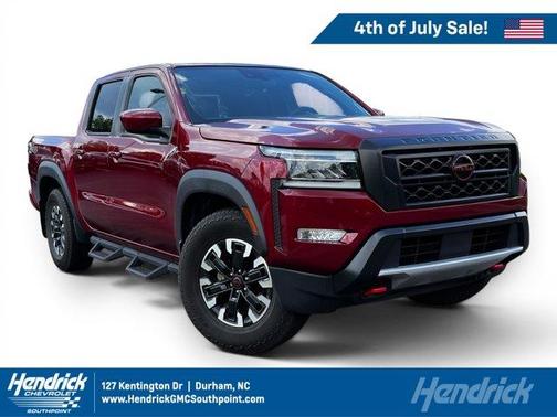 Cardinal Red Metallic 2024 Nissan Frontier PRO-X