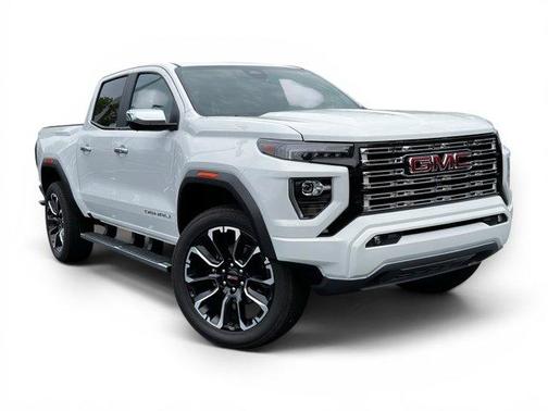 Summit White 2025 GMC Canyon Denali
