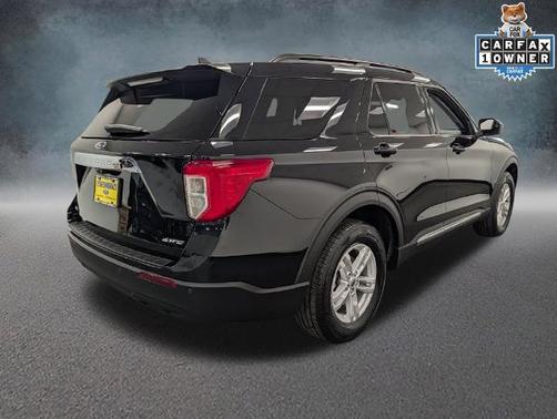 AGATE BLACK METALLIC 2023 Ford Explorer XLT
