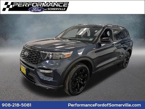 STONE BLUE METALLIC 2023 Ford Explorer ST-LINE