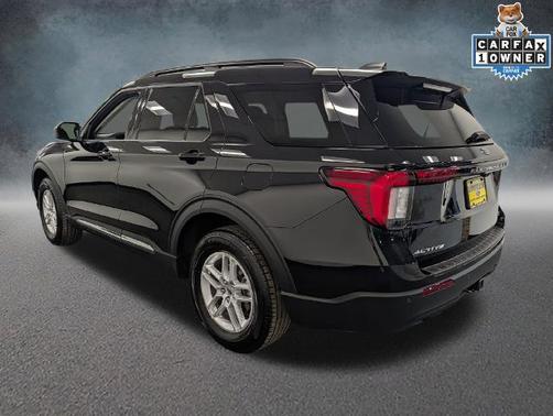 AGATE BLACK METALLIC 2025 Ford Explorer ACTIVE
