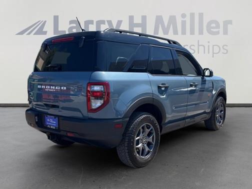 AZURE GRAY METALLIC TRI-COA 2024 Ford Bronco Sport BADLANDS