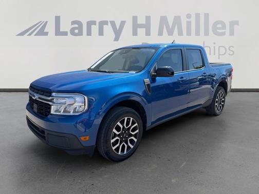 ATLAS BLUE METALLIC 2024 Ford Maverick LARIAT