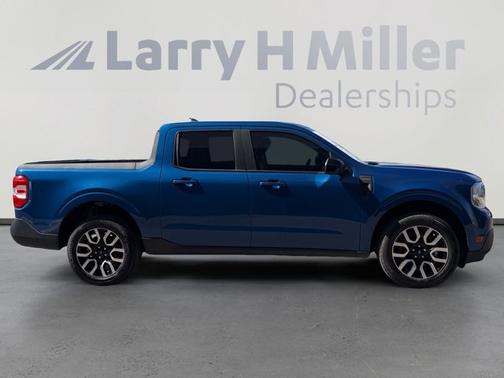 ATLAS BLUE METALLIC 2024 Ford Maverick LARIAT