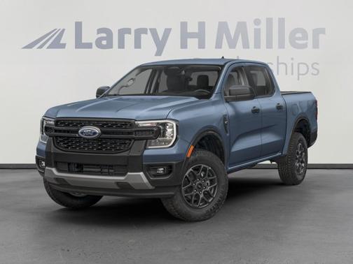 AZURE GRAY MET TRI-COAT 2024 Ford Ranger XLT