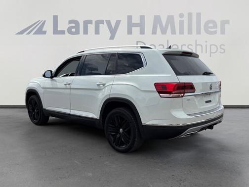 Pure White 2019 Volkswagen Atlas 3.6 SEL PREMIUM