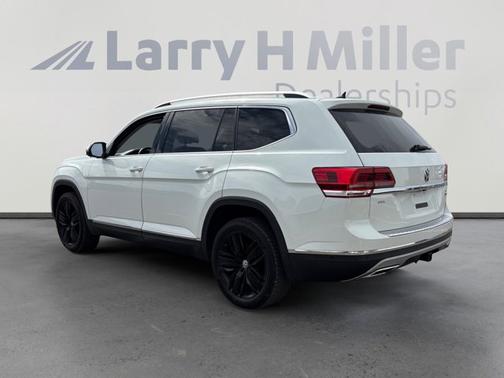 Pure White 2019 Volkswagen Atlas 3.6 SEL PREMIUM