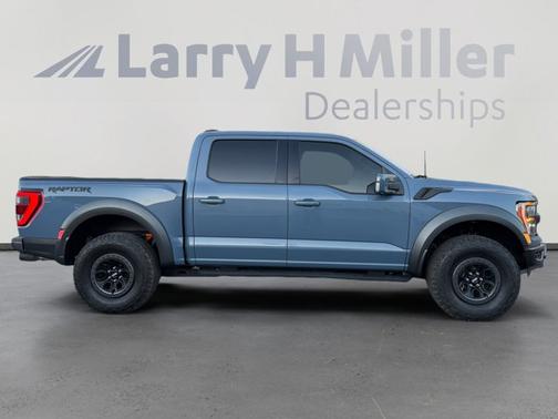 AZURE GRAY METALLIC TRICOAT 2023 Ford F-150 RAPTOR