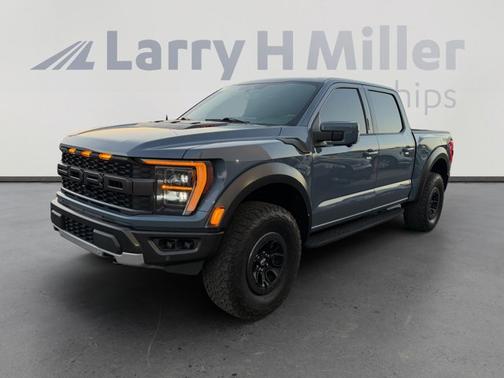 AZURE GRAY METALLIC TRICOAT 2023 Ford F-150 RAPTOR