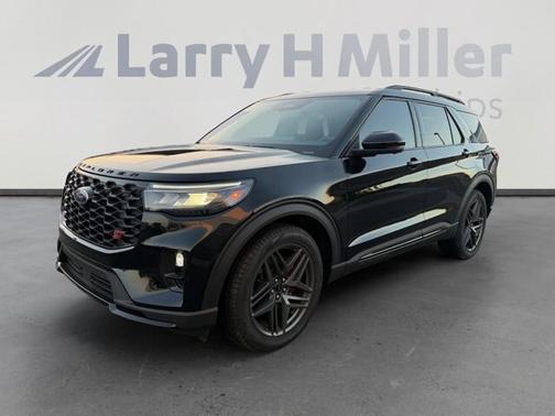 AGATE BLACK METALLIC 2025 Ford Explorer ST