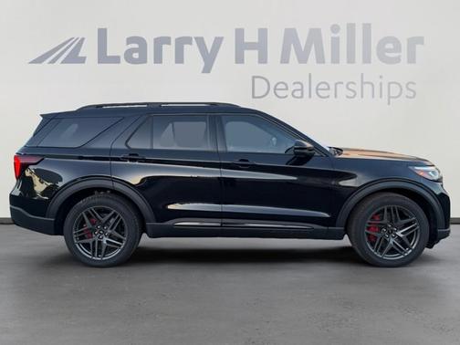AGATE BLACK METALLIC 2025 Ford Explorer ST