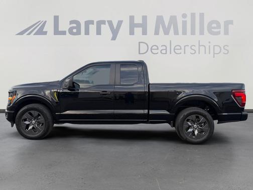AGATE BLACK METALLIC 2025 Ford F-150 STX