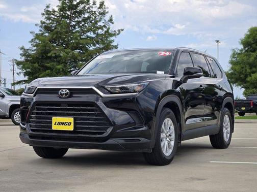 Midnight Black Metallic 2024 Toyota Grand Highlander XLE