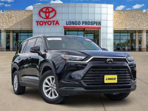 Midnight Black Metallic 2024 Toyota Grand Highlander XLE